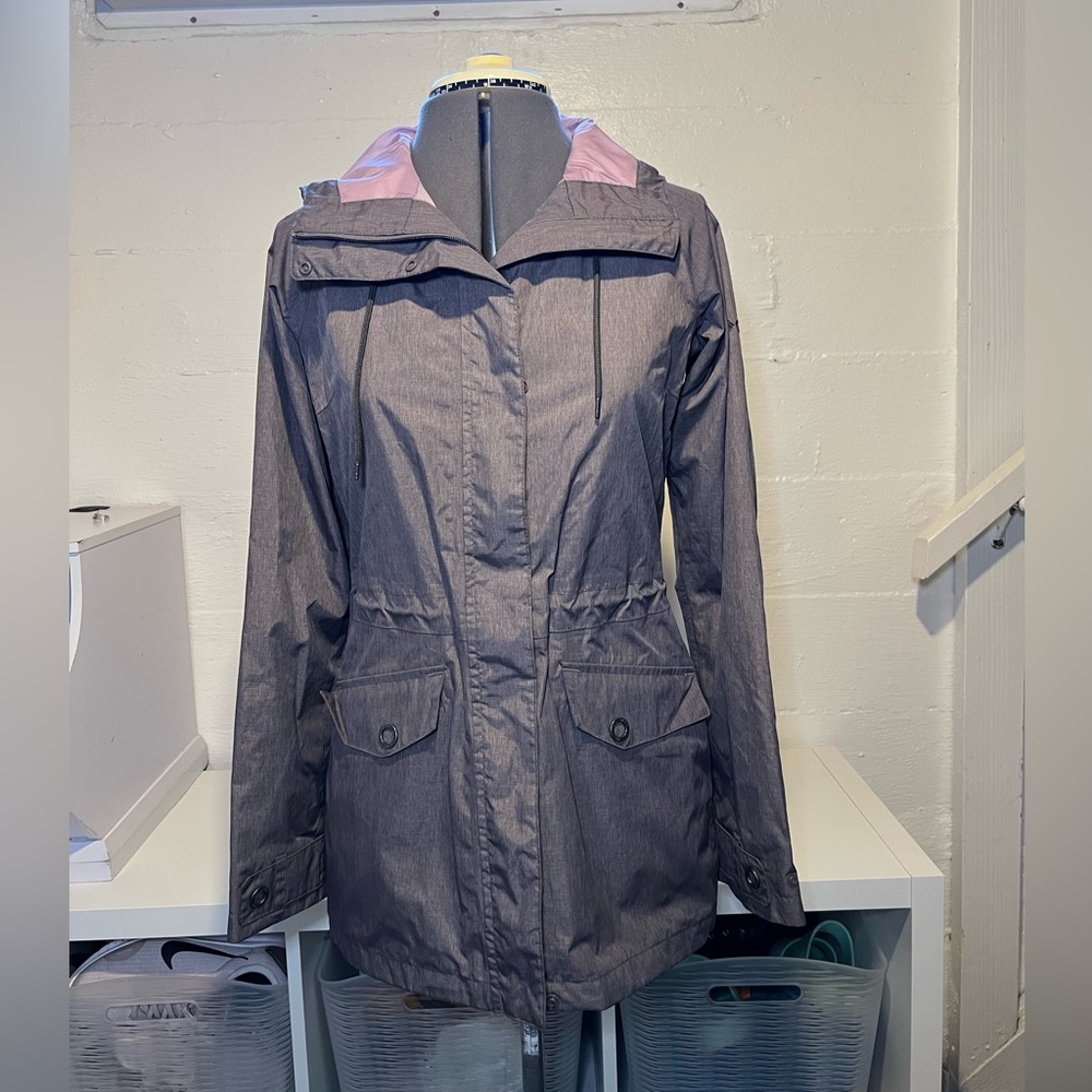 Women's Purple/Gray Hooded Jacket
